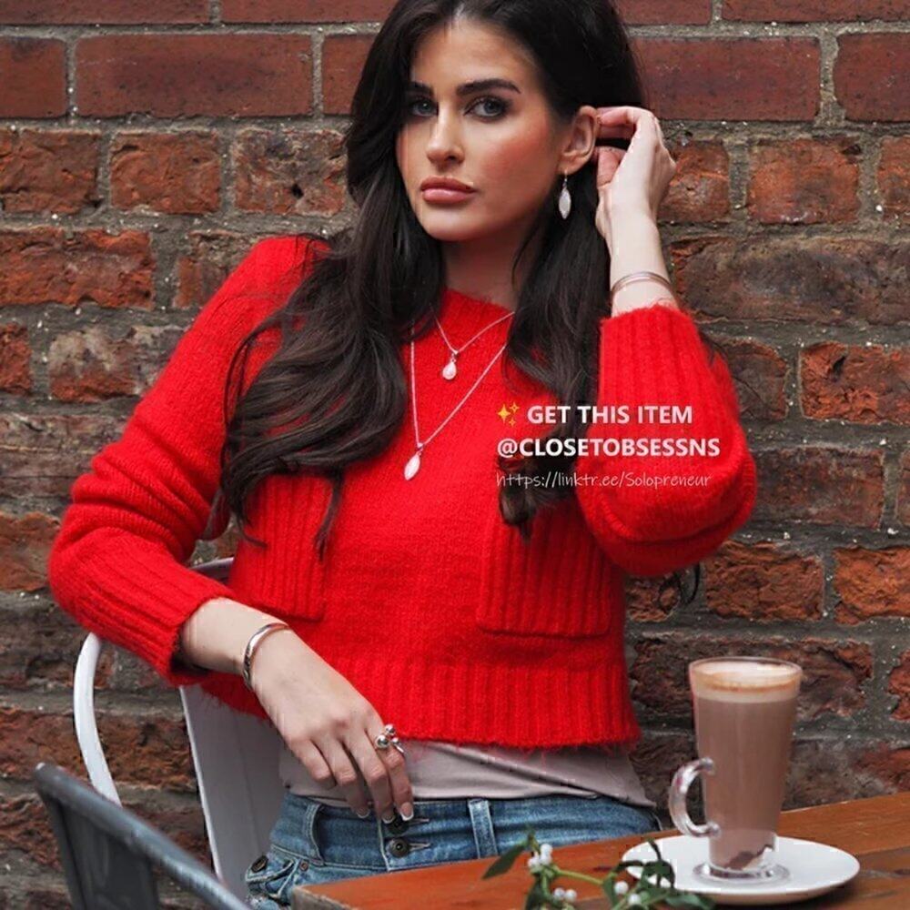 ZARA Wool-Blend Knit Sweater NWT - Picture 6 of 16